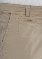 Men's Slim Fit Stretch Beige Cargo