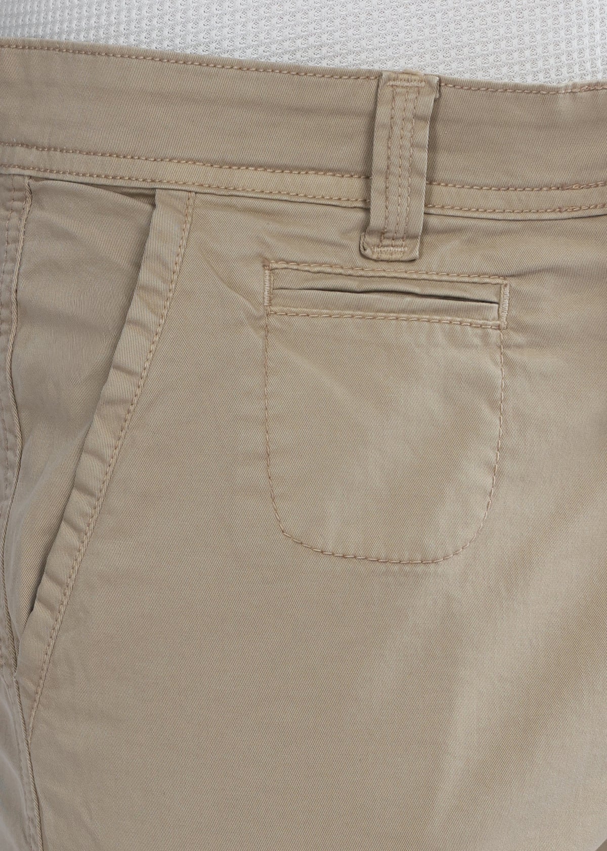 Men's Slim Fit Stretch Beige Cargo