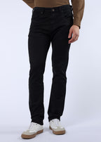 Men's Classic Slim Fit Stretch Black Jeans