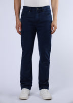 Men's Premium Comfort Fit Stretch Dark Blue Jeans