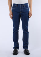 Men's Premium Comfort Fit Stretch Indigo Jeans