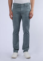 Men's Classic Slim Fit Stretch Med Grey Jeans