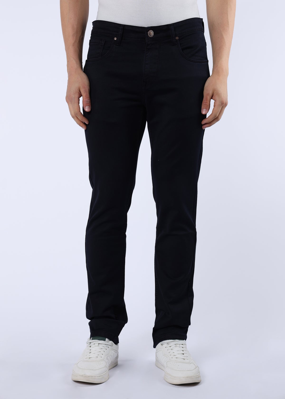Men's Premium Comfort Fit Stretch Dark Indigo Jeans