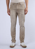 Men's Classic Slim Fit Stretch Khaki Jeans