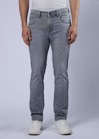 Men's Classic Slim Fit Stretch Med Grey Jeans