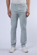 Men's Classic Slim Fit Stretch Light Grey Jeans