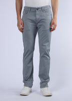 Men's Premium Comfort Fit Stretch Med Grey Jeans