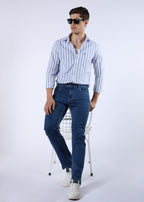 Men's Everyday Comfort Fit Stretch Indigo Jeans
