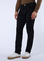 Men's Classic Slim Fit Stretch Black Jeans