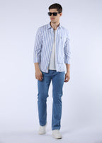 Men's Everyday Comfort Fit Stretch Light Blue Jeans