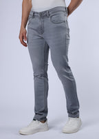Men's Classic Slim Fit Stretch Med Grey Jeans