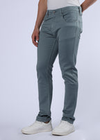 Men's Classic Slim Fit Stretch Med Grey Jeans
