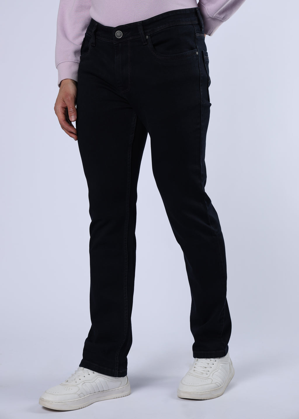 Men's Everyday Comfort Fit Stretch Dark Grey Jeans