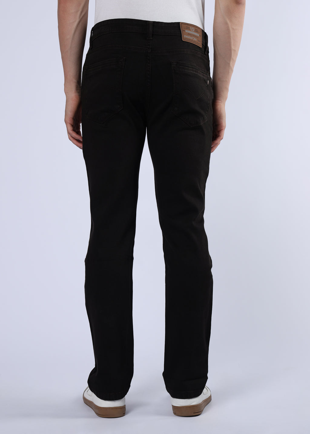 Men's Everyday Comfort Fit Stretch Dark Brown Jeans