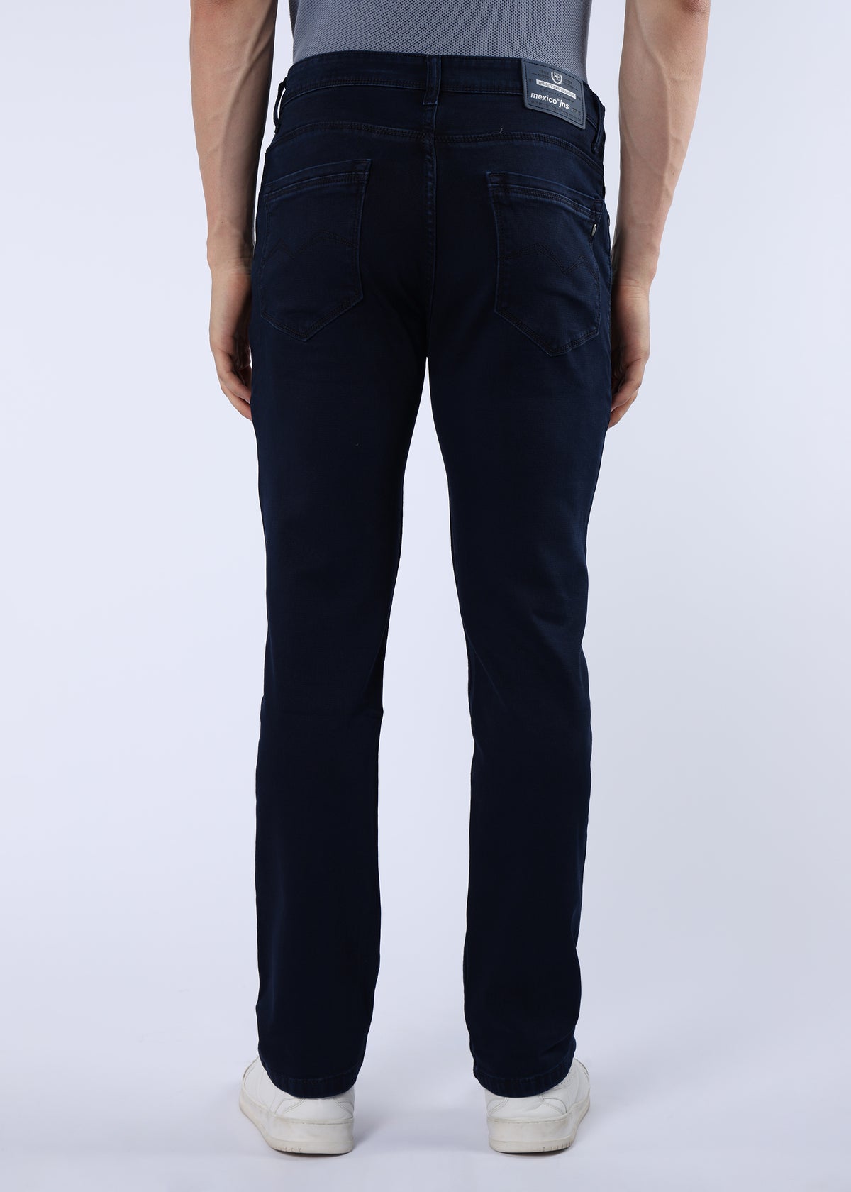 Men's Everyday Comfort Fit Stretch Dark Indigo Jeans