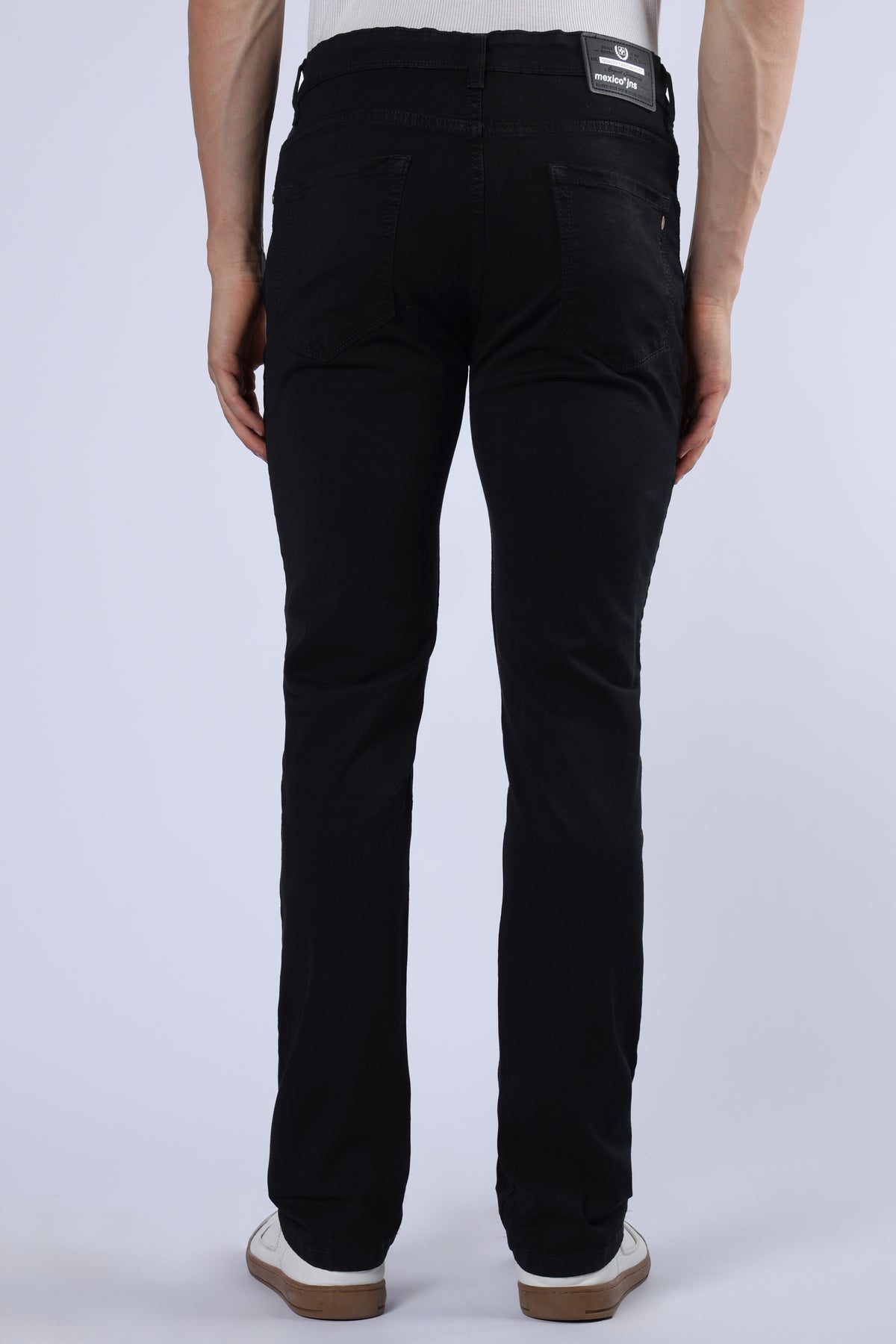 Men's Premium Comfort Fit Stretch Black Jeans
