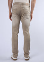 Men's Classic Slim Fit Stretch Khaki Jeans