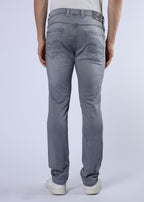 Men's Classic Slim Fit Stretch Med Grey Jeans