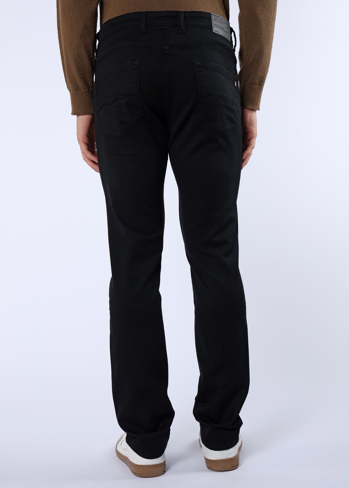 Men's Classic Slim Fit Stretch Black Jeans