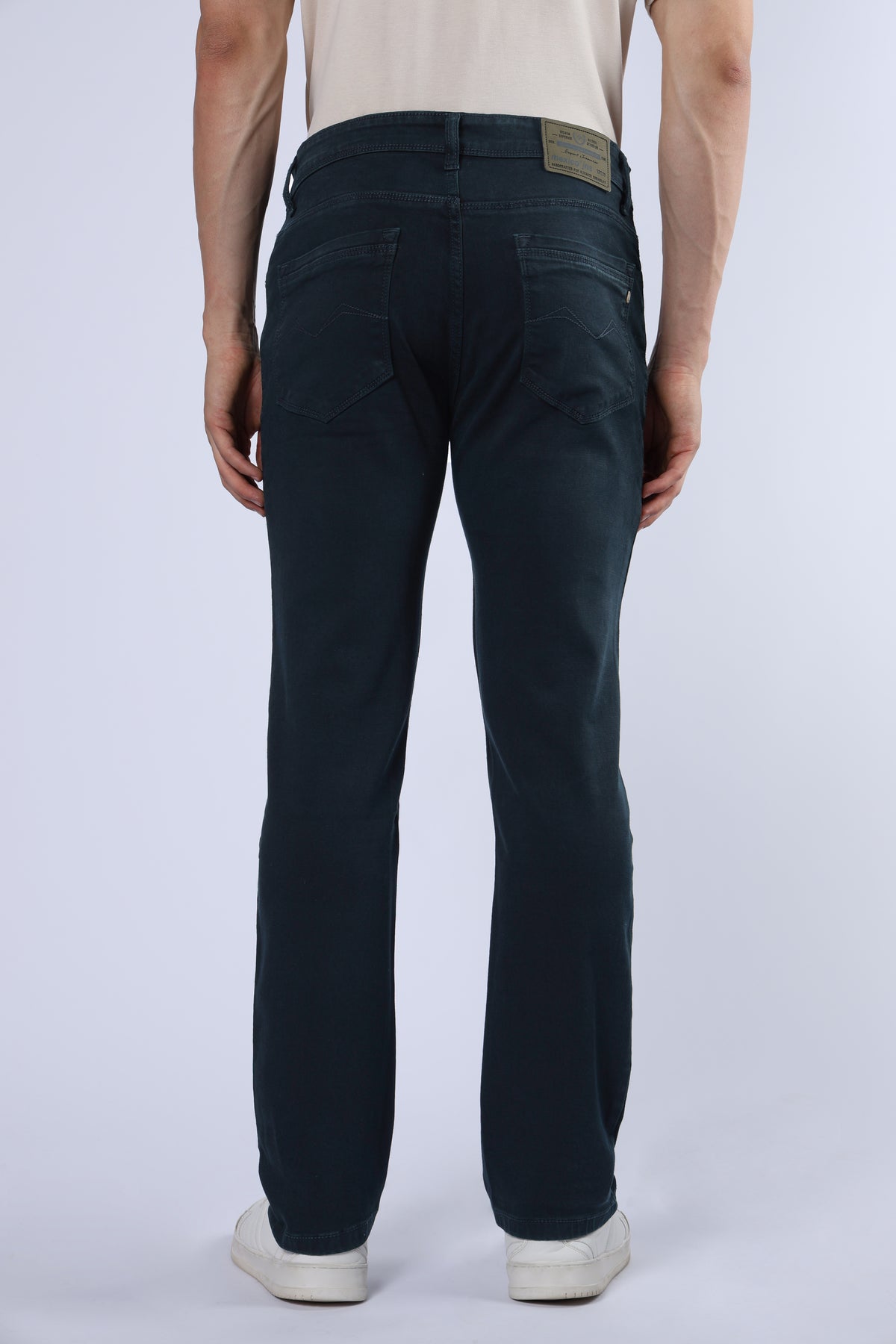 Men's Everyday Comfort Fit Stretch Dark Teal Jeans