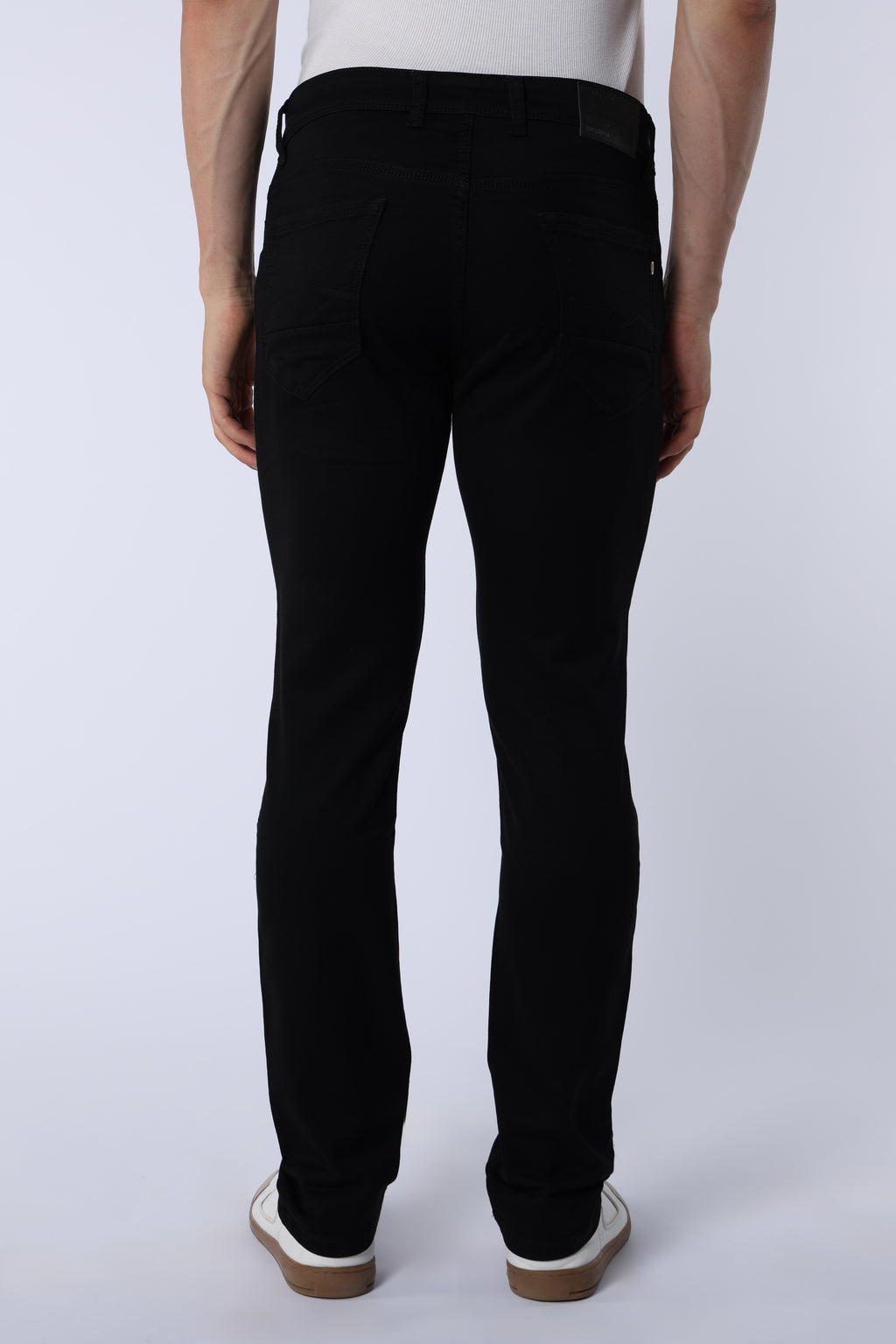 Men's Classic Slim Fit Stretch Black Jeans