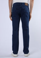 Men's Everyday Comfort Fit Stretch Dark Blue Jeans