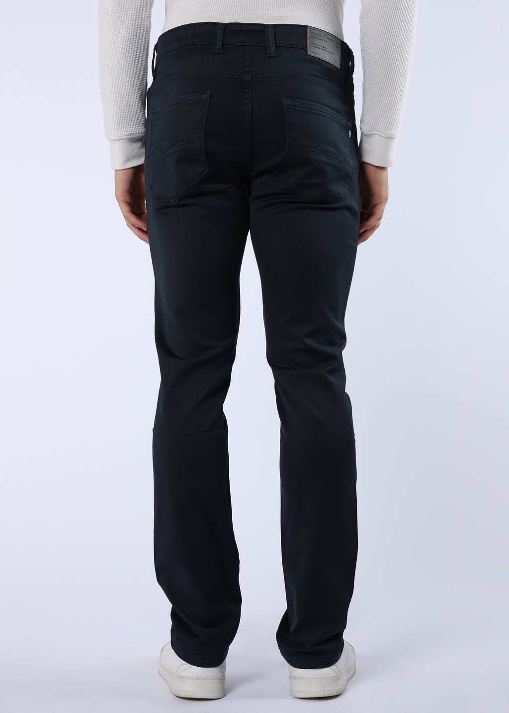 Men's Classic Slim Fit Stretch Dark Grey Jeans