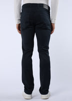 Men's Classic Slim Fit Stretch Dark Grey Jeans