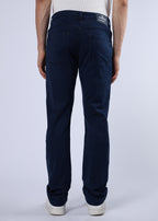Men's Premium Comfort Fit Stretch Dark Blue Jeans