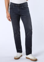 Men's Classic Slim Fit Stretch Grey Jeans