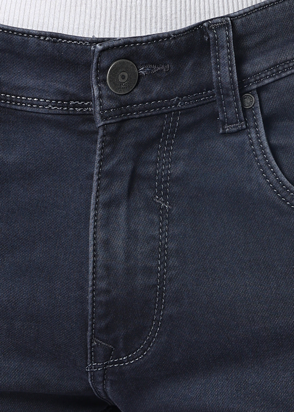 Men's Classic Slim Fit Stretch Grey Jeans