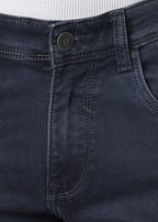 Men's Classic Slim Fit Stretch Grey Jeans