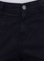 Men's Slim Fit Stretch Dark Blue Cargo