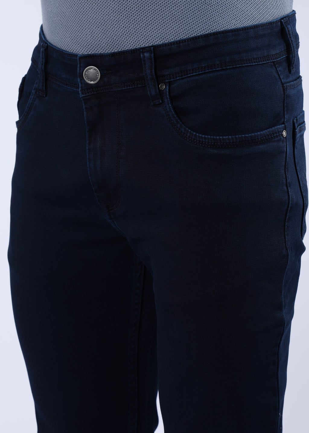 Men's Everyday Comfort Fit Stretch Dark Indigo Jeans