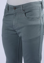 Men's Classic Slim Fit Stretch Med Grey Jeans