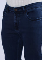 Men's Everyday Comfort Fit Stretch Dark Blue Jeans