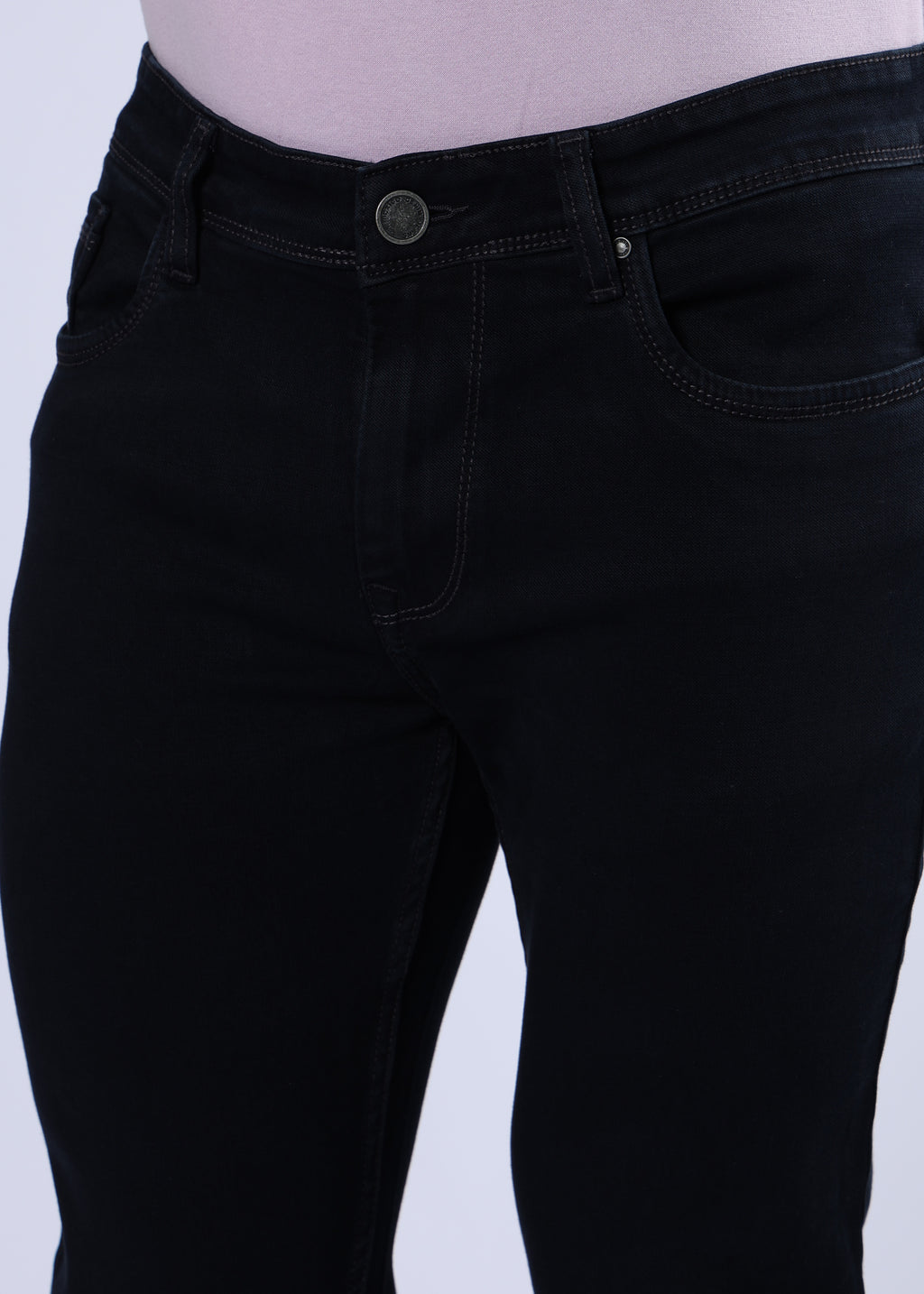 Men's Everyday Comfort Fit Stretch Dark Grey Jeans