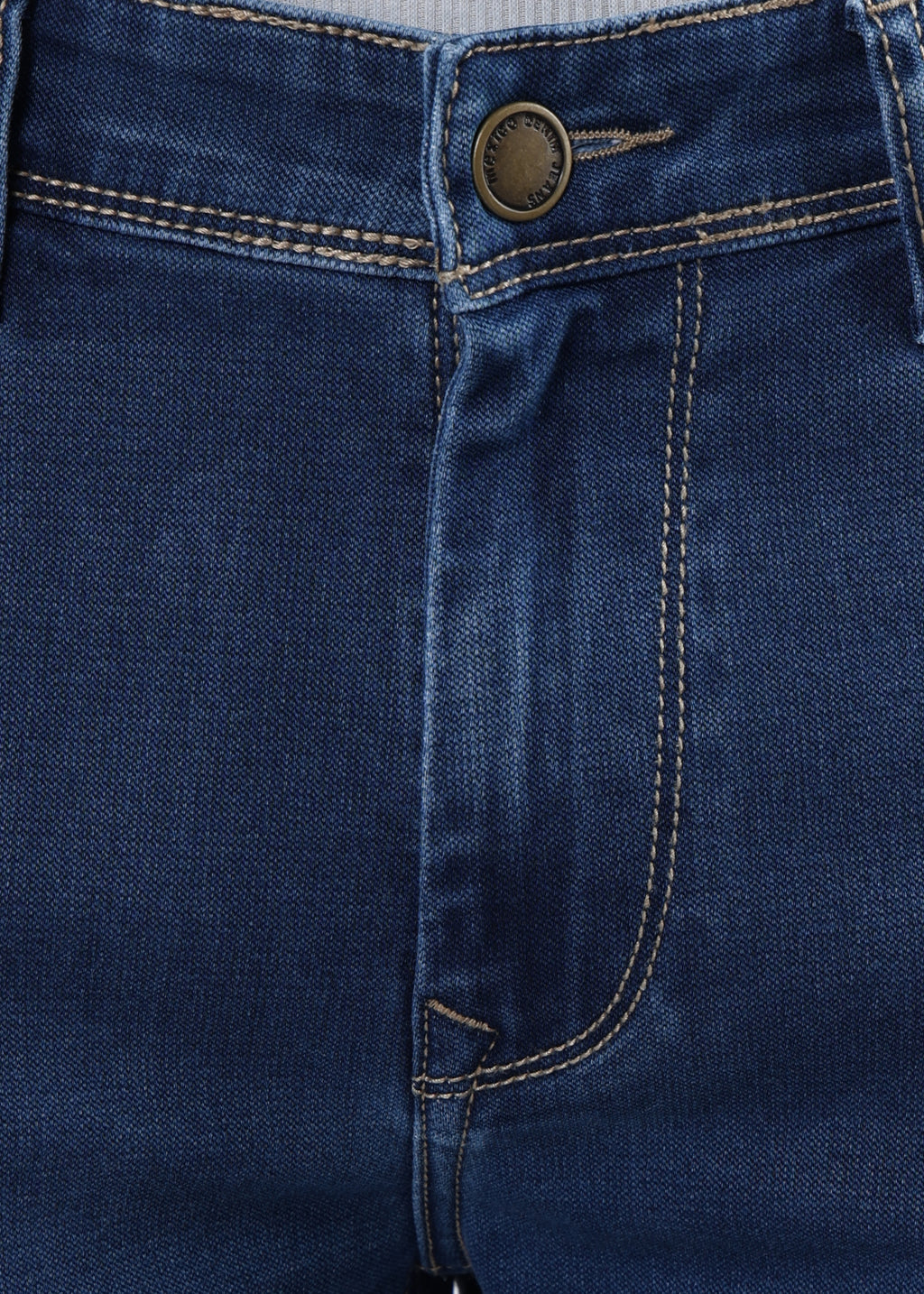 Men's Everyday Comfort Fit Stretch Indigo Jeans