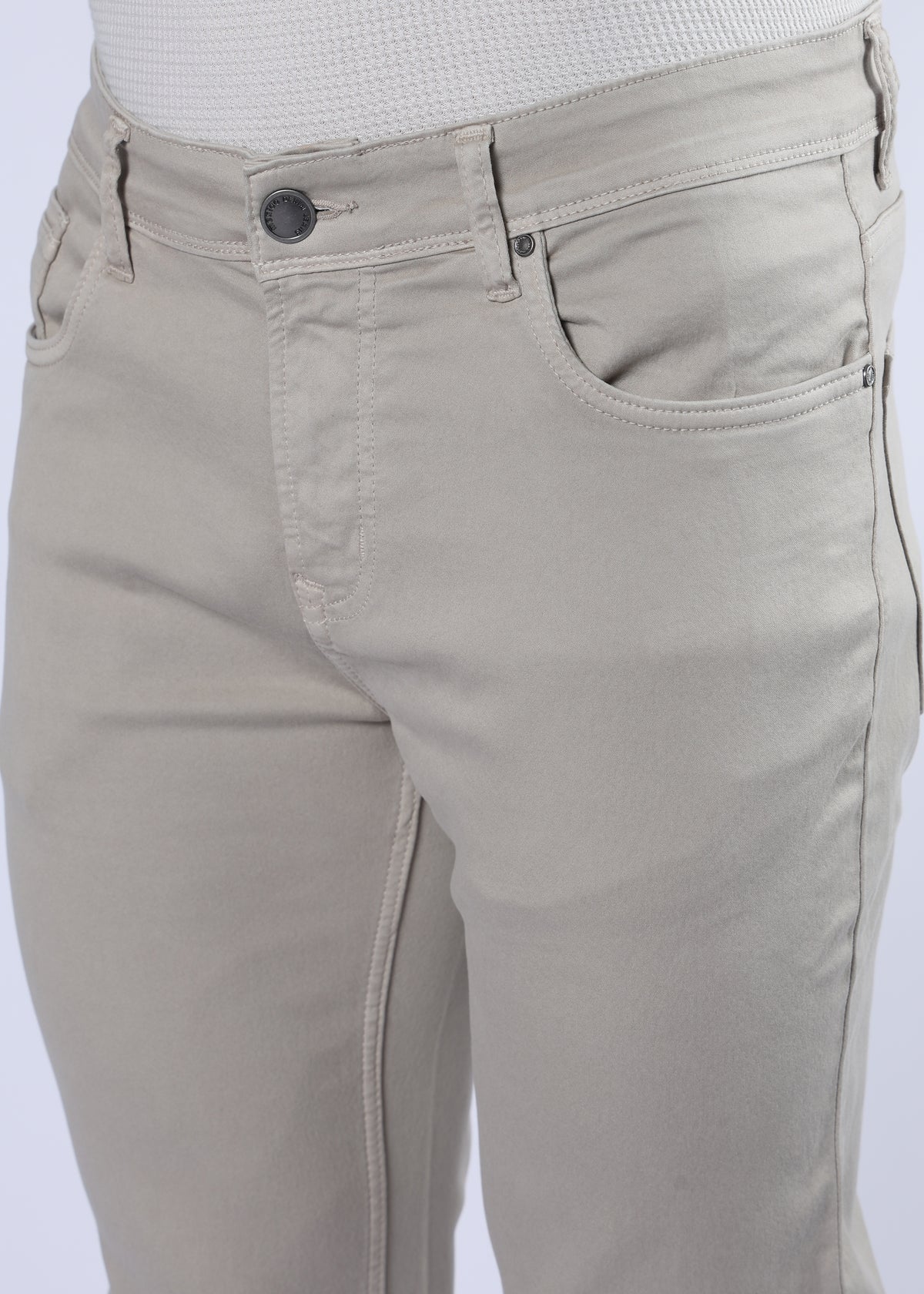 Men's Premium Comfort Fit Stretch Fawn Jeans