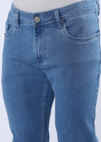 Men's Everyday Comfort Fit Stretch Light Blue Jeans