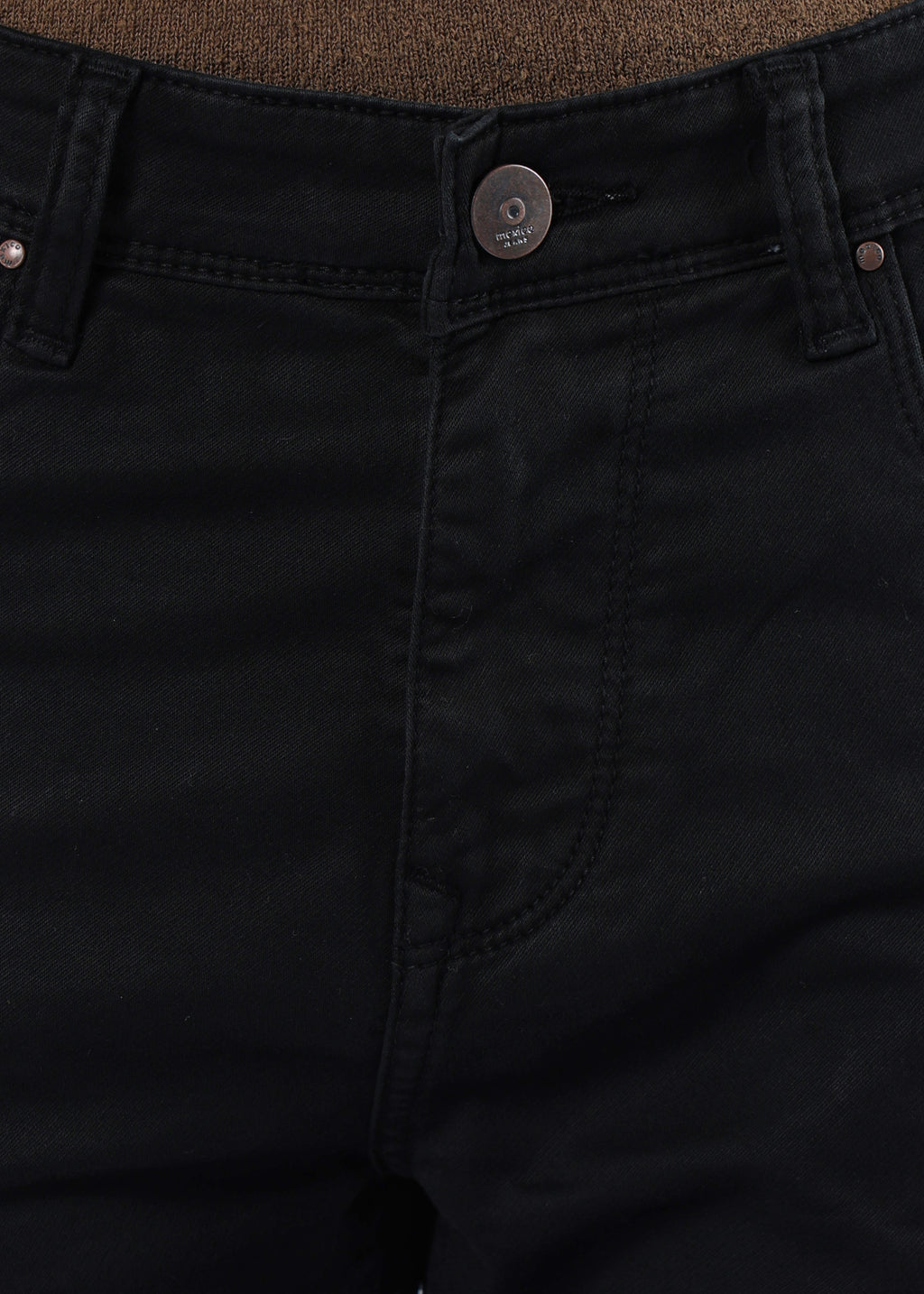 Men's Classic Slim Fit Stretch Black Jeans