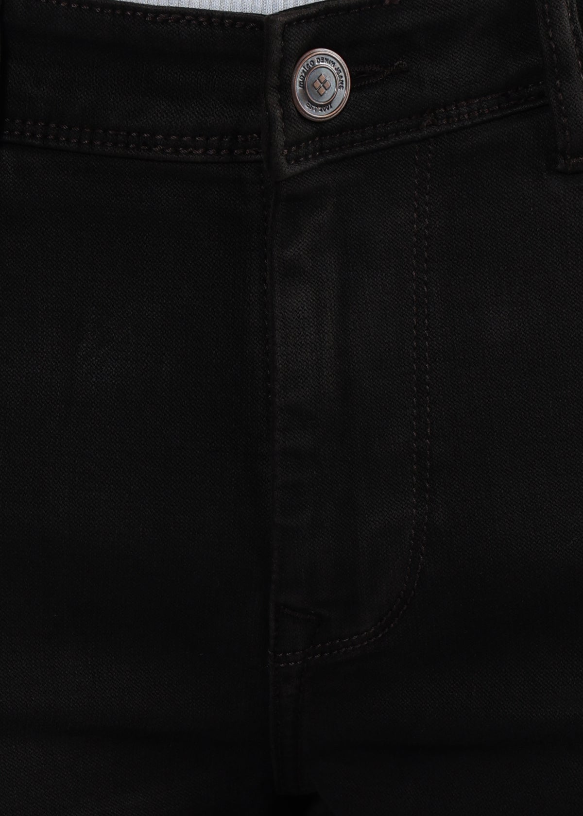 Men's Everyday Comfort Fit Stretch Dark Brown Jeans