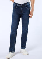 Men's Classic Slim Fit Stretch Med Indigo Jeans