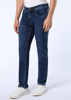 Men's Classic Slim Fit Stretch Med Indigo Jeans