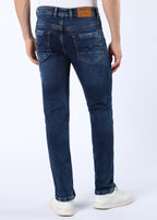 Men's Classic Slim Fit Stretch Med Indigo Jeans
