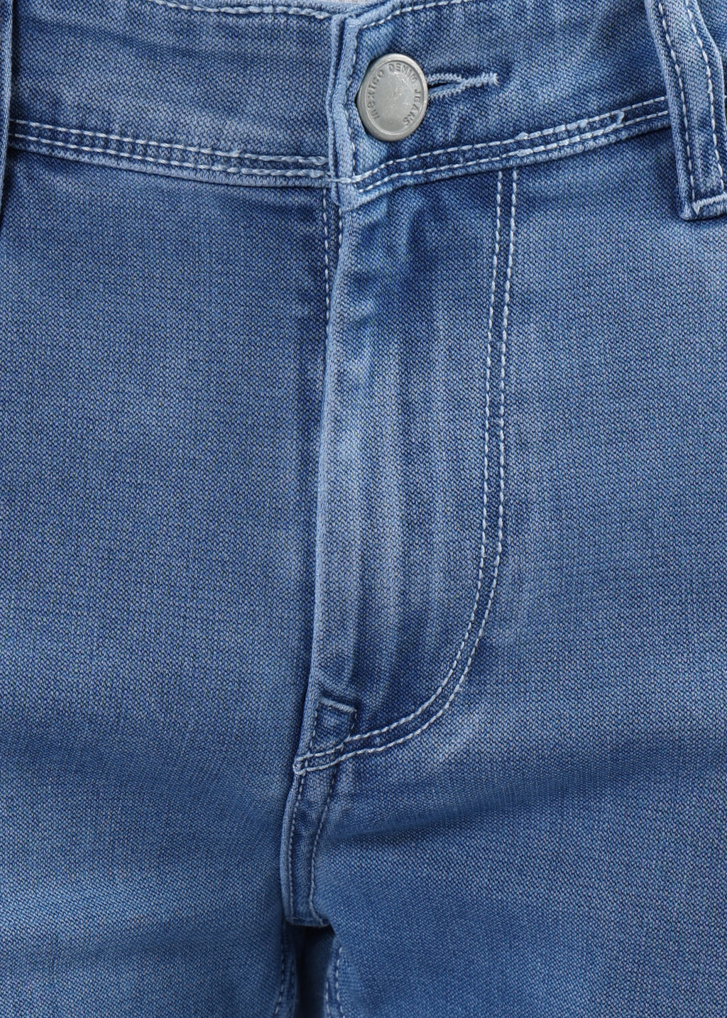 Men's Everyday Comfort Fit Stretch Light Blue Jeans