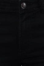 Men's Classic Slim Fit Stretch Black Jeans