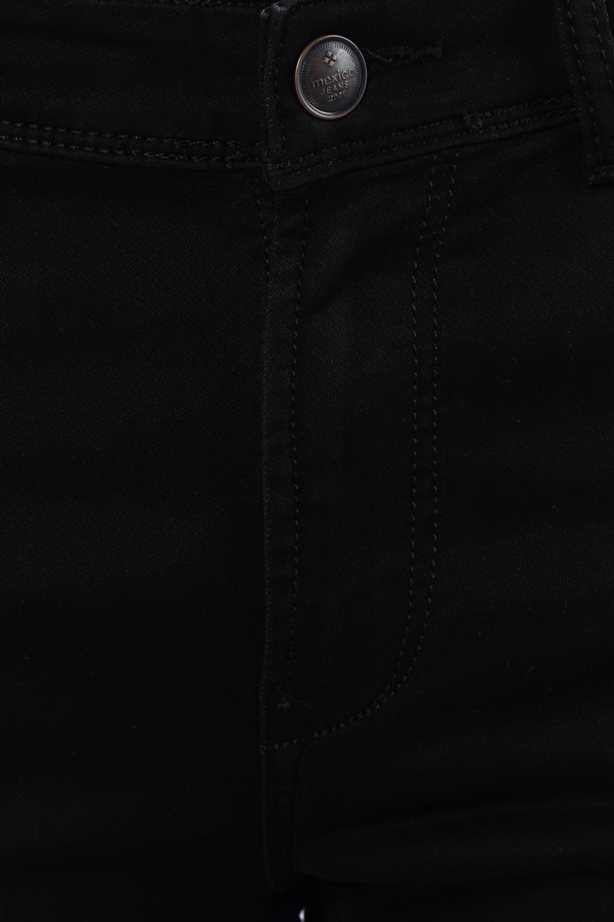 Men's Classic Slim Fit Stretch Black Jeans