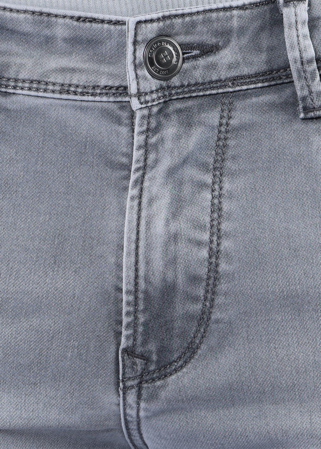 Men's Classic Slim Fit Stretch Light Grey Jeans