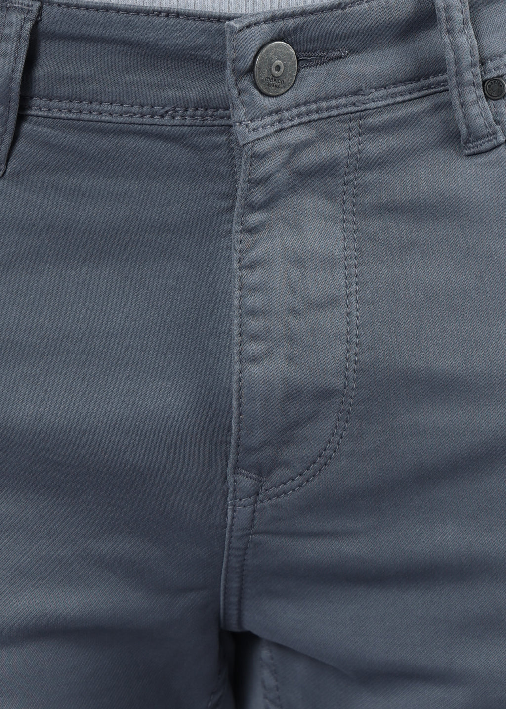 Men's Classic Slim Fit Stretch Grey Jeans